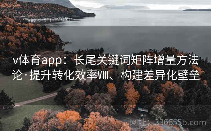 v体育app：长尾关键词矩阵增量方法论·提升转化效率Ⅷ、构建差异化壁垒