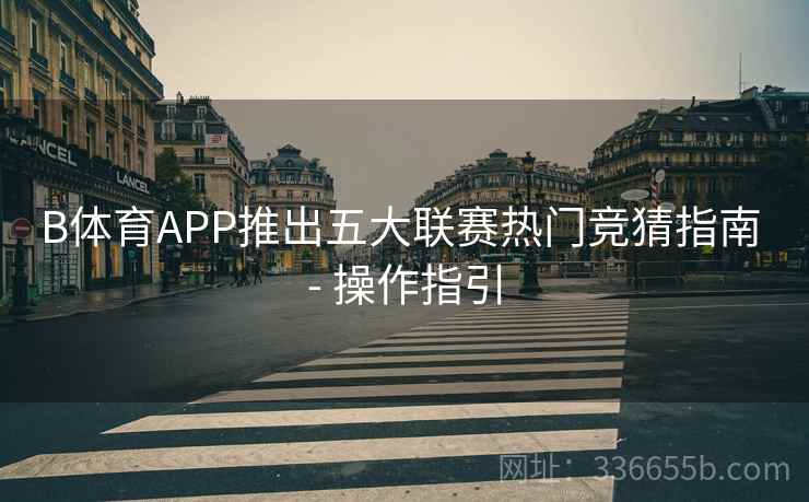 B体育APP推出五大联赛热门竞猜指南 - 操作指引