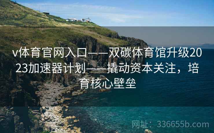 v体育官网入口——双碳体育馆升级2023加速器计划——撬动资本关注，培育核心壁垒